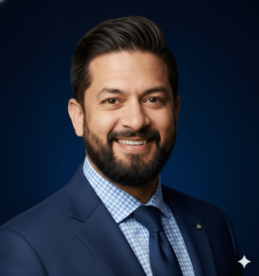Portrait of Tilak Raj, AI and SaaS founder based in Canada
