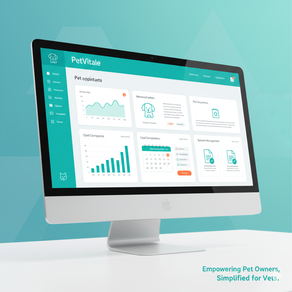 Happy dog representing AI-powered pet wellness and health tracking